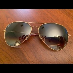 Ray Ban Brown Gradient Aviator